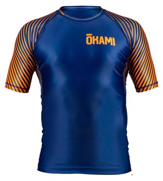 Okami  kanji rashguard - navy